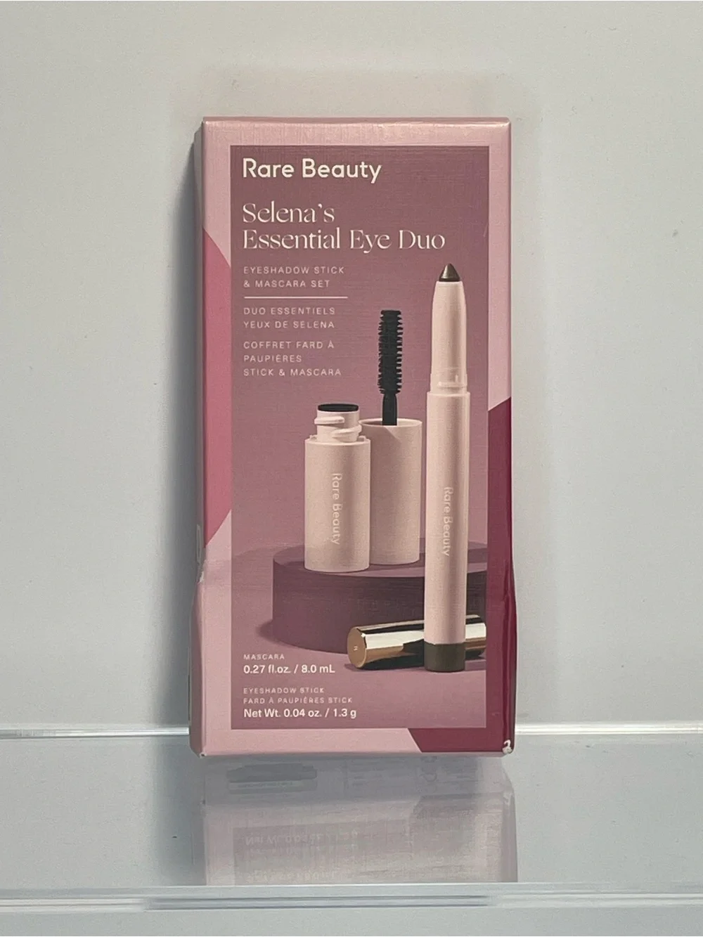 NIB Rare Beauty Selena's Essential Eye Duo Perspective Shadow Volumizing Mascara